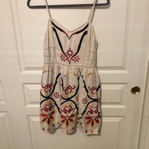 Free People Embroidered Dress